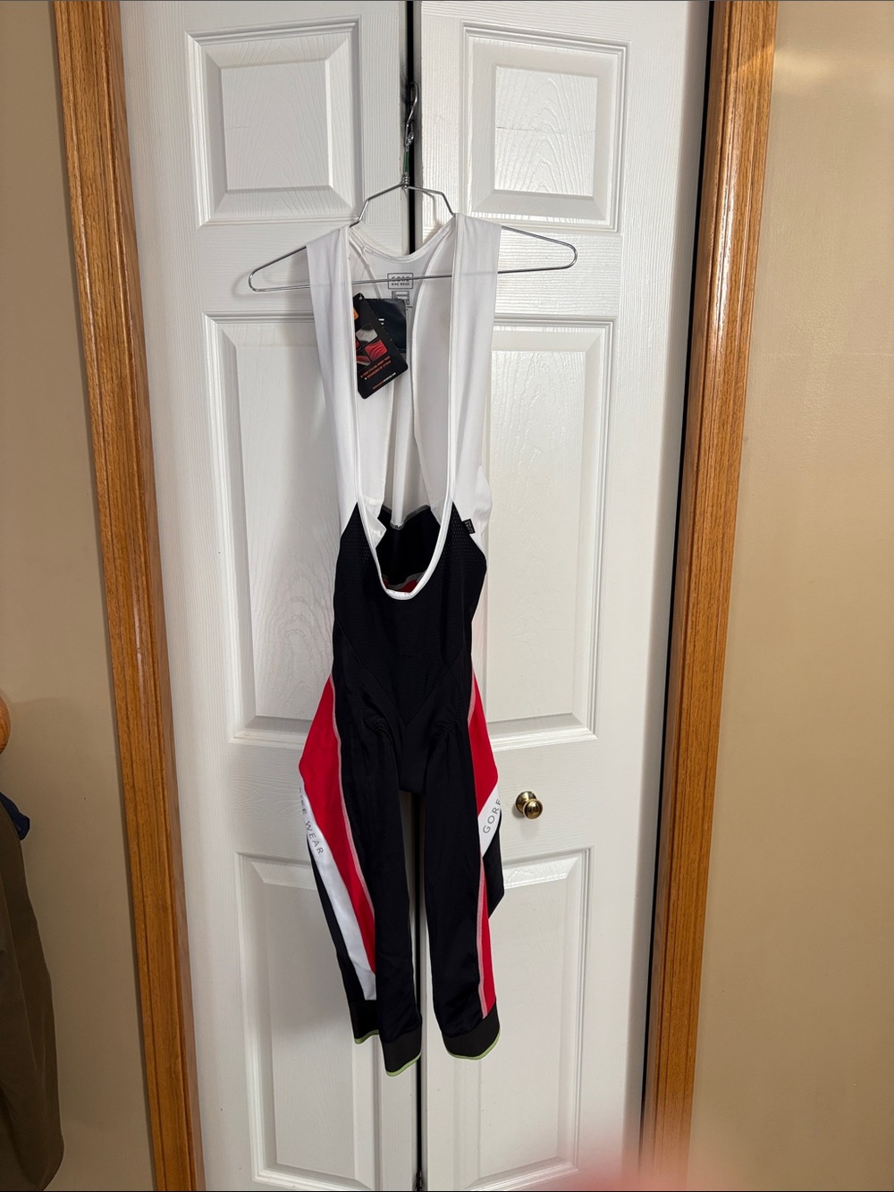 Mens bib style 3/4 shorts+